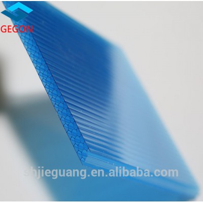 Colorful flame retarded cellular Polycarbonate hollow sheets