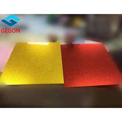 Two sides glitter colored acrylic sheet for decoration